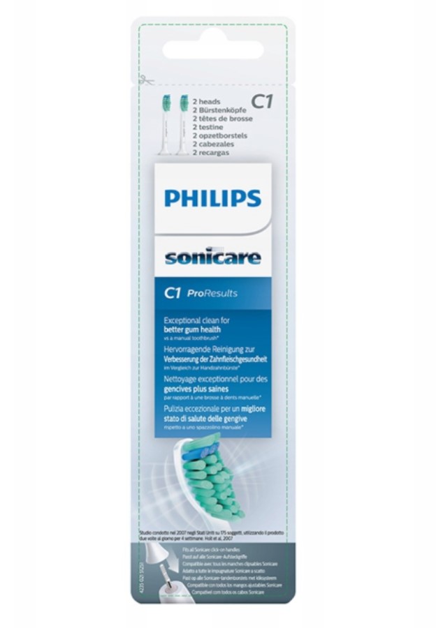 Philips Sonicare ProResults Standard HX6012/07, 2ks