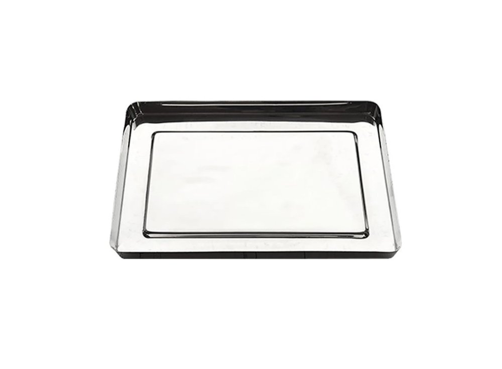 Polonus Dental nerezový tác na nástroje velký nerezový (290x185x20 mm)