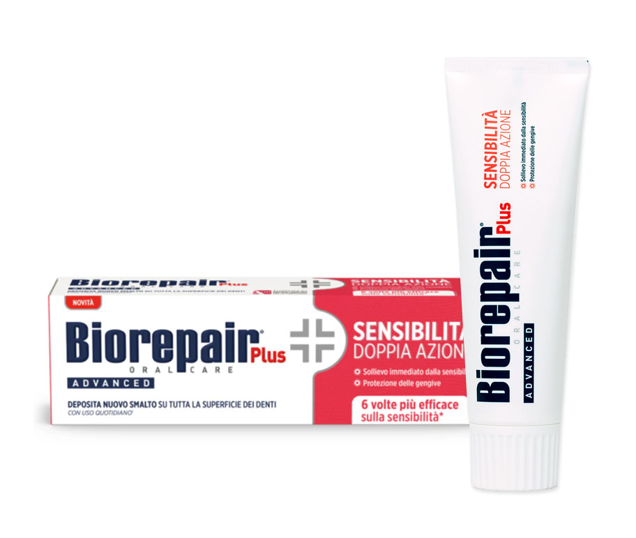 BioRepair Plus Sensitivity Double Action na citlivé zuby, 75ml