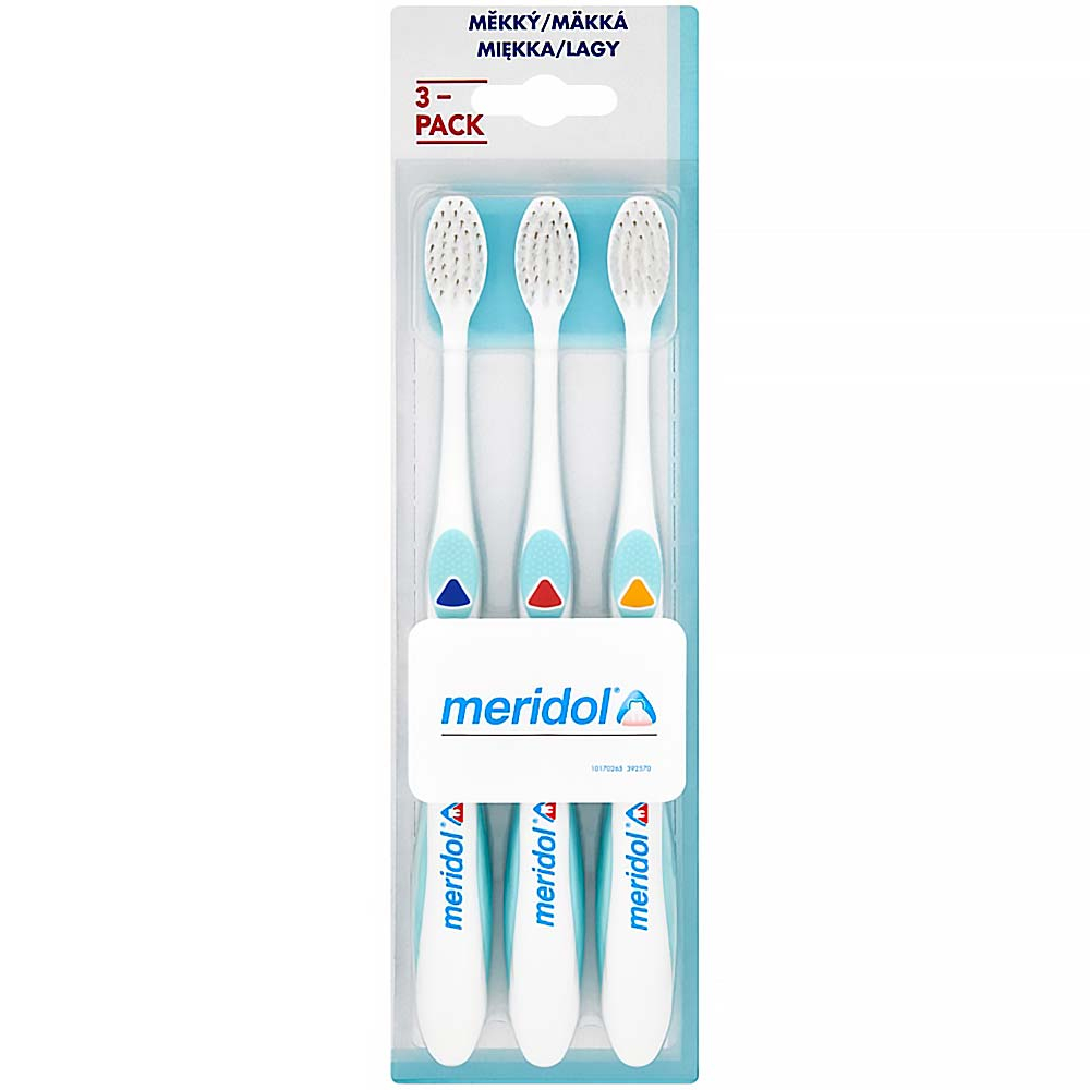 Meridol 3v1 zubní kartáčky, 3ks