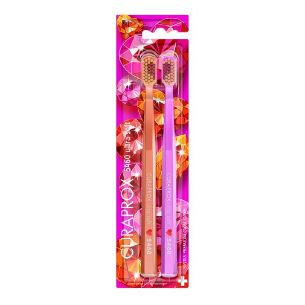 Curaprox Ultra Soft 5460 DUO LOVE edition, 2 ks