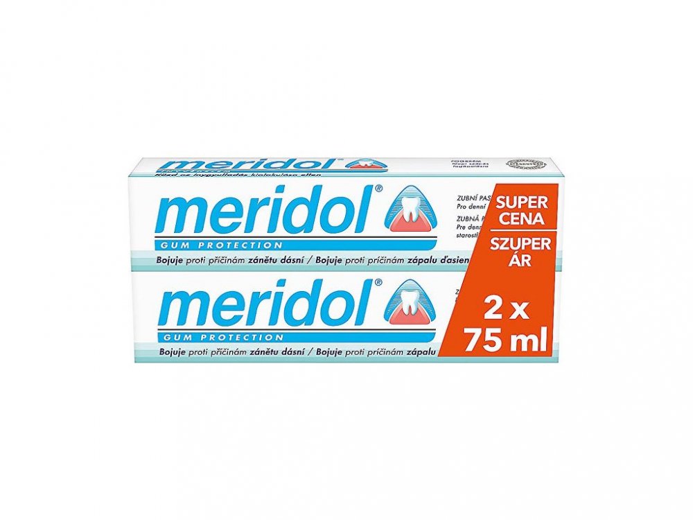 meridol zubní pasta duo 2x75ml