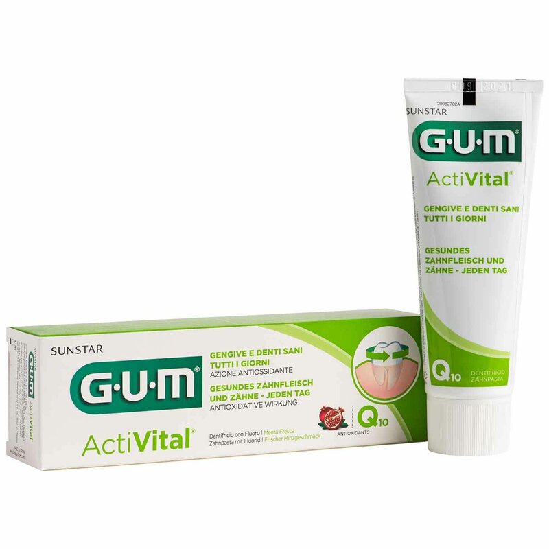 GUM ActiVital zubní pasta, 75 ml