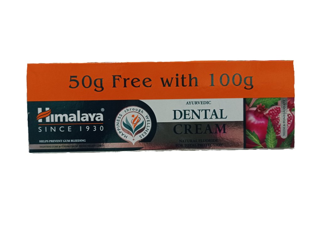 Himalaya fluoridová zubní pasta granátové jablko & nimba 100g + 50g