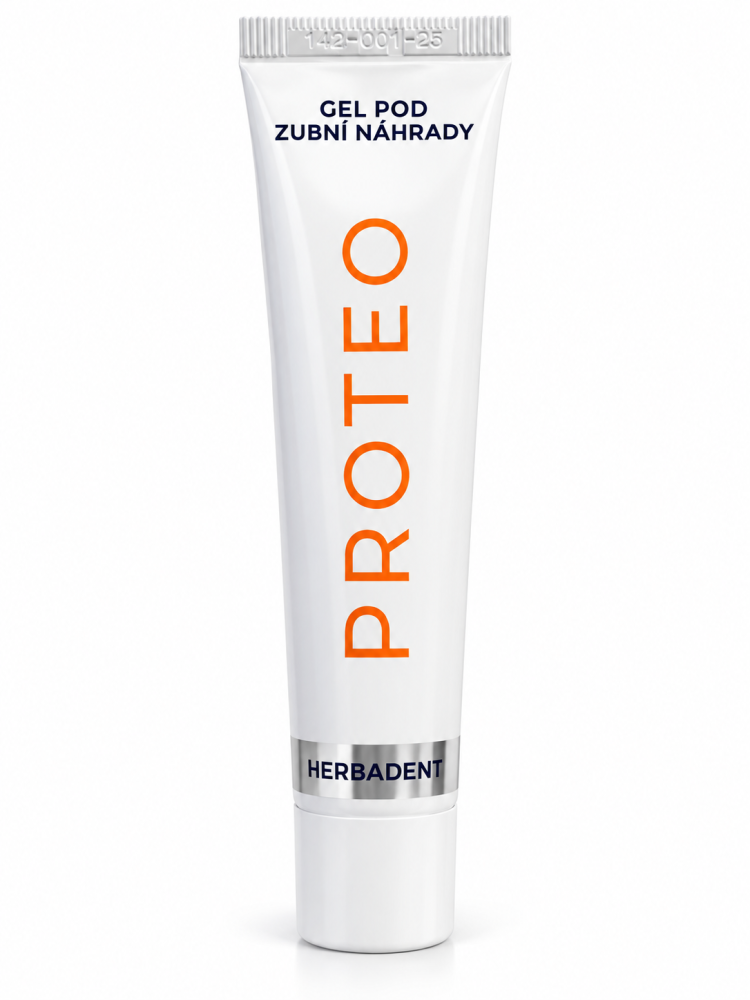 Herbadent PROTEO, gel pod zubní náhrady (bez krabičky), 40g