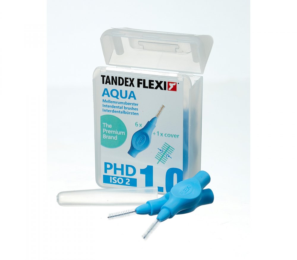 Tandex Flexi mezizubní kartáčky 1,0mm (modré), 6ks
