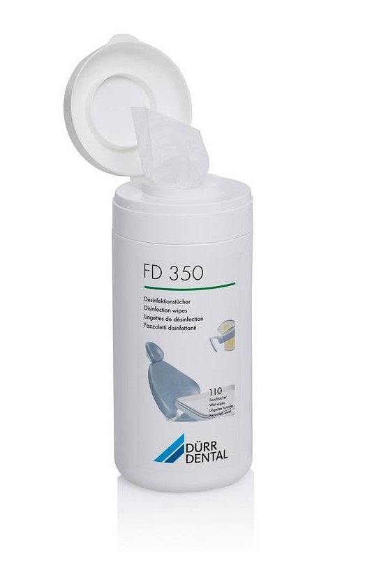 DÜRR FD 350 box s dezinfekčními ubrousky 14x22cm (Flower), 110ks