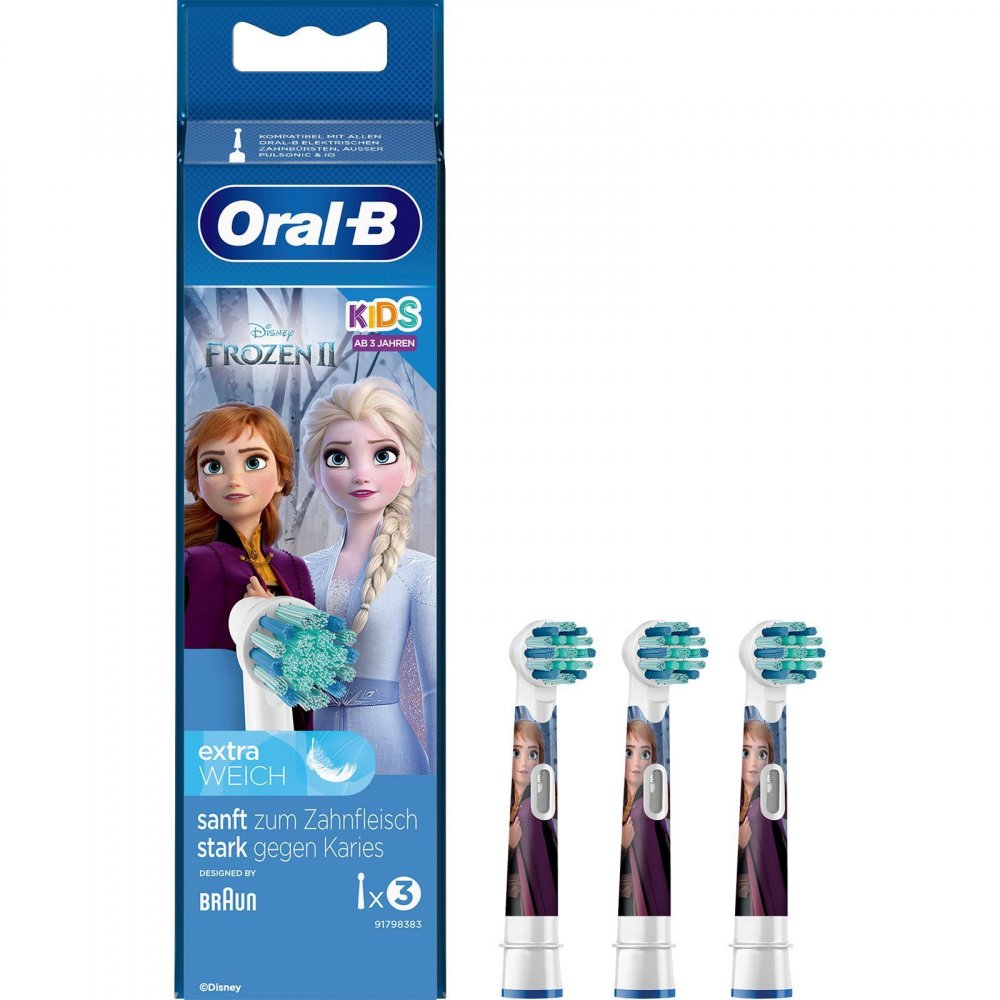 Oral-B Kids EB10-3 Extra soft náhradní hlavice Frozen, 3ks