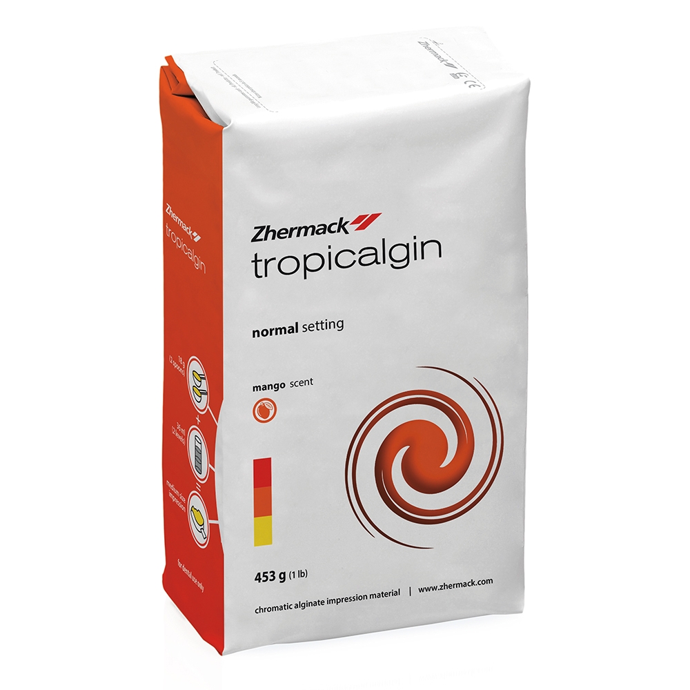 Levně Zhermack Tropicalgin alginátová otiskovací hmota Mango (FAST), 453g