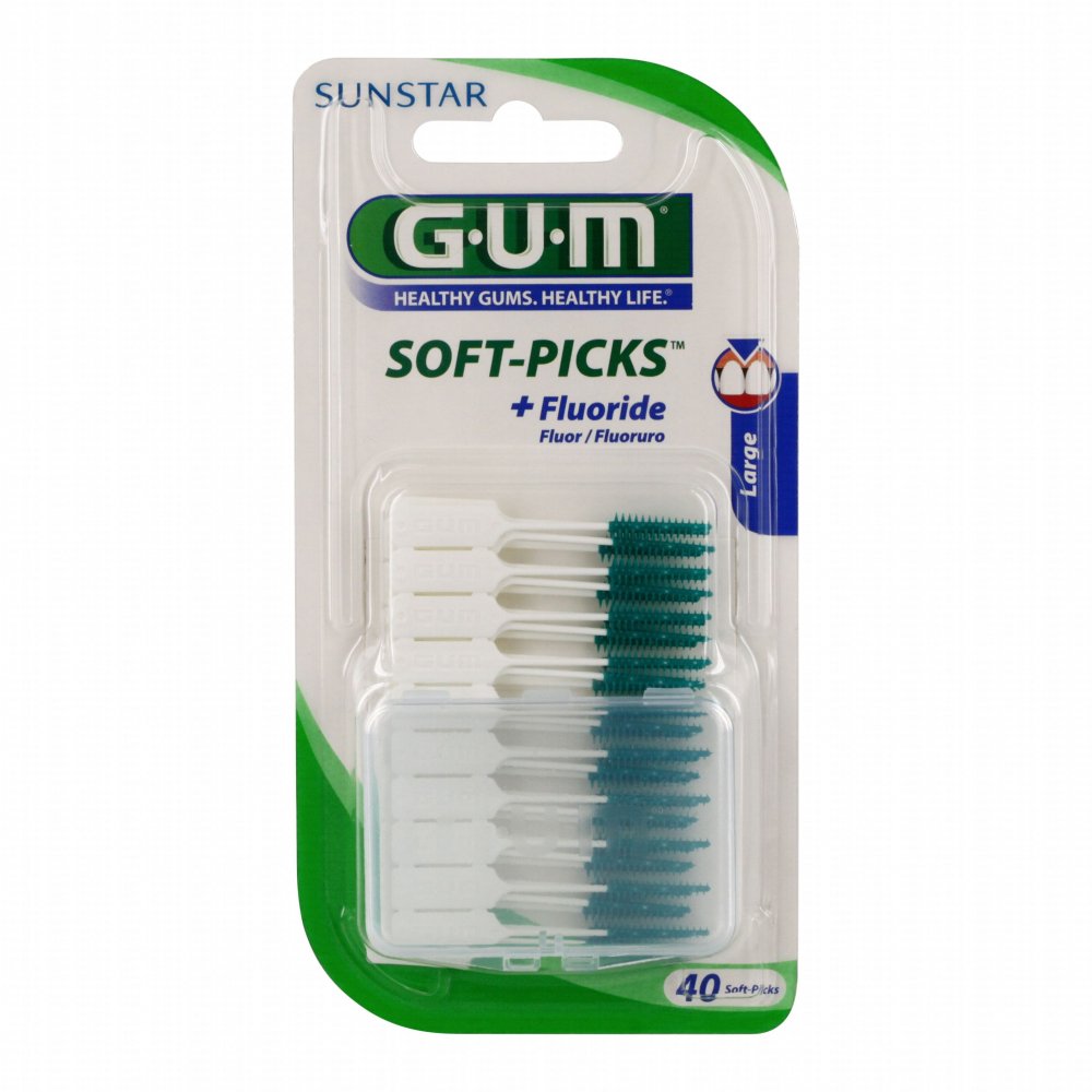 GUM Soft Picks Large mezizubní kartáčky, 40ks