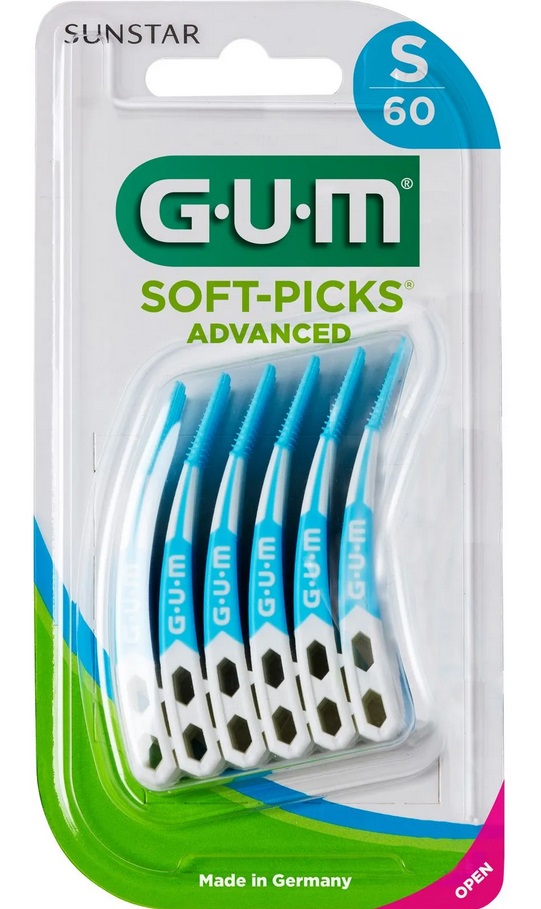 GUM Soft-Picks Advance (small), 60 ks