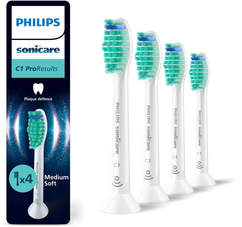 Philips Sonicare C1 ProResults Standard HX6014/87, 4ks