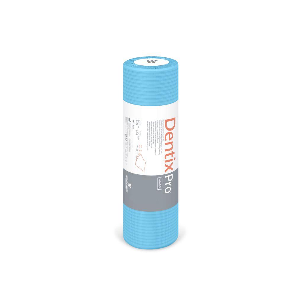 Dentix Pro Classic dentální podbradníky 33x48cm (modré), 40ks