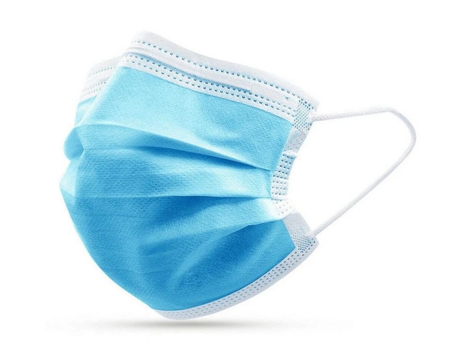 Zarys zdravotní jednorázová rouška s gumičkami (modrá), 50ks