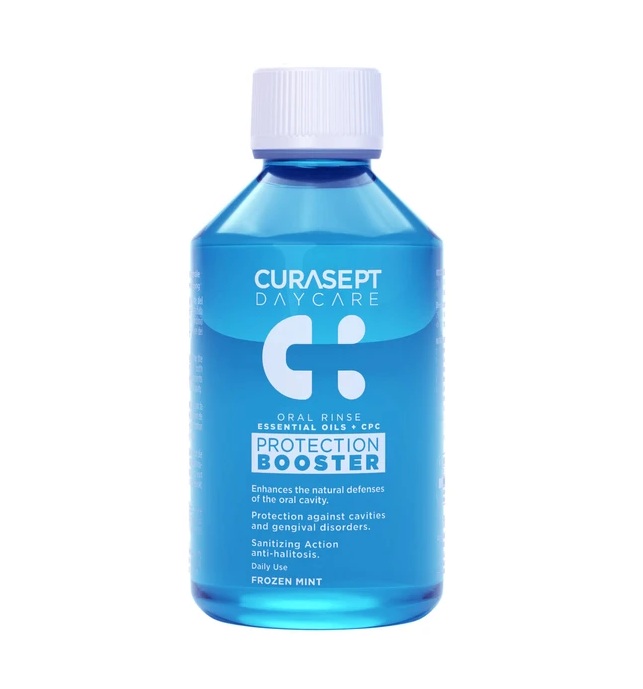 Curasept DayCare Protection Booster ústní voda (frozen mint), 500ml
