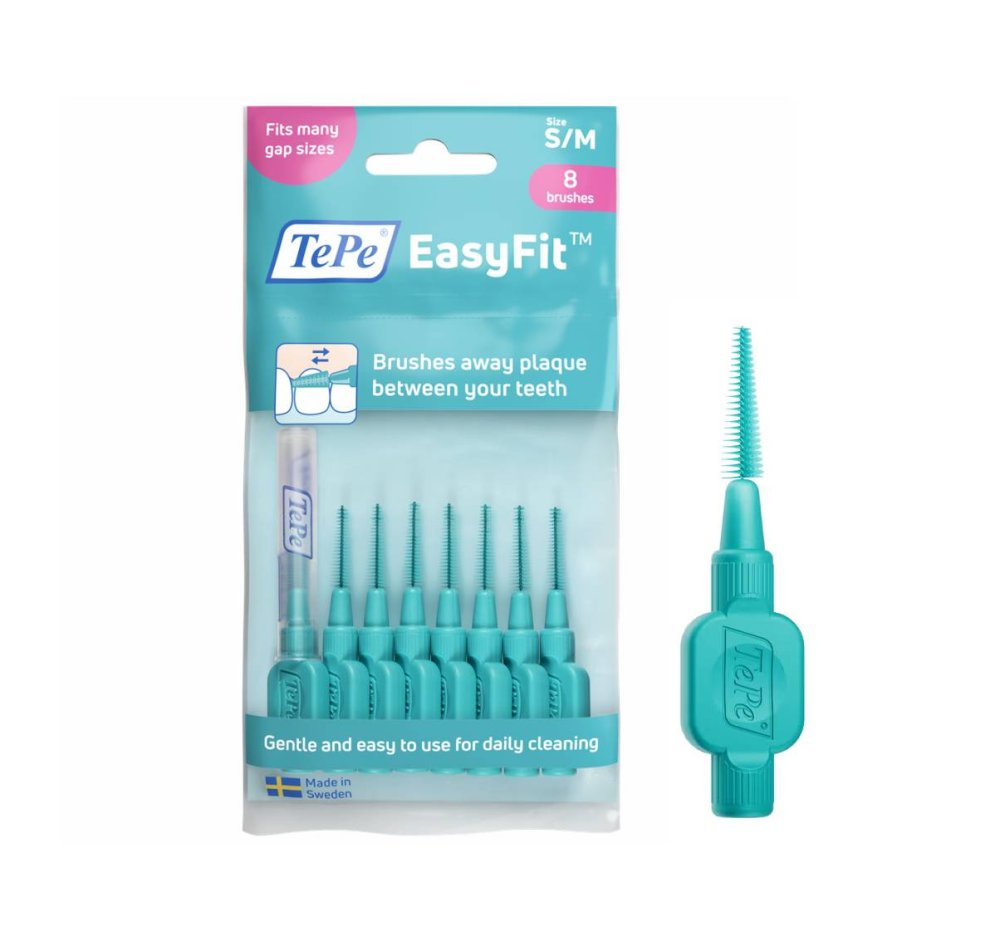 TePe EasyFit mezizubní kartáčky vel. S/M , 8ks
