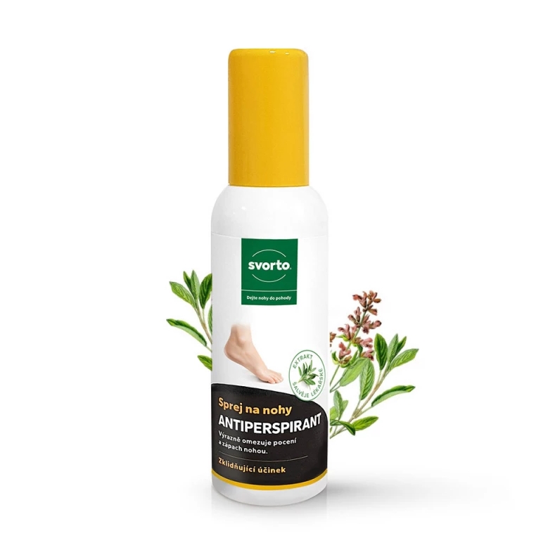svorto 300 Sprej na nohy ANTIPERSPIRANT 150ml