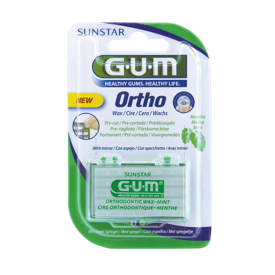 GUM Orthodontic vosk na rovnátka MINT