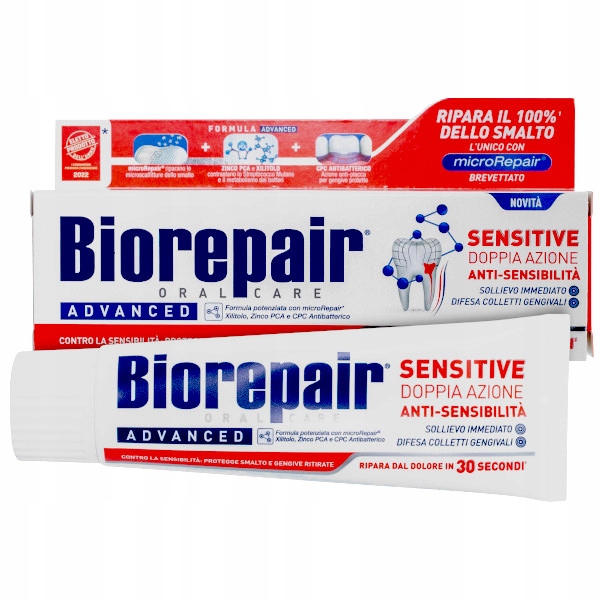 BioRepair Advanced Sensitive na citlivé zuby, 75ml
