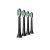 Philips Sonicare Optimal White Standard černé HX6064/11, 4ks