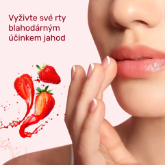 Himalaya Herbals Balzám na rty s jahodovým leskem 4,5g