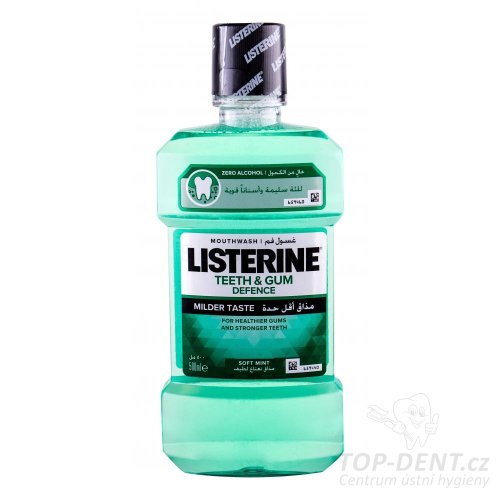 Listerine Teeth & Gum Defence ústní voda, 500 ml