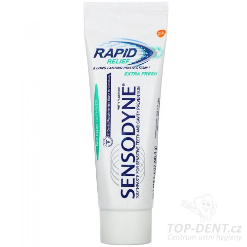 Sensodyne RAPID EXTRA FRESH zubní pasta, 75ml