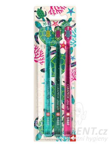 Curaprox Ultra Soft CS 5460 SUMMER Turtle, 3ks