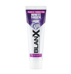 BlanX White Shock Purple bělící dvoubarevná zubní pasta , 75ml