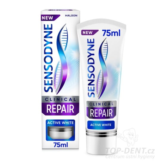 Sensodyne Clinical Repair Active White zubní pasta, 75ml