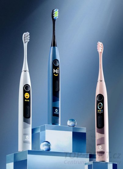 Oclean X10 sonický kartáček Blue (modrý)