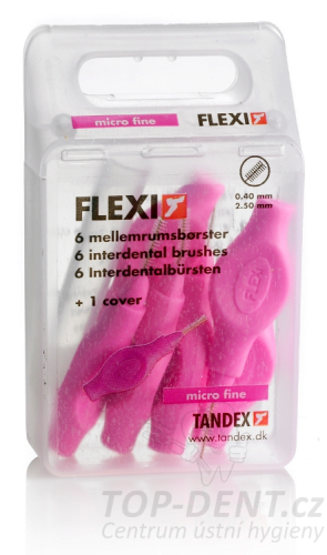 Tandex Flexi mezizubní kartáčky 0,4 mm, 6ks