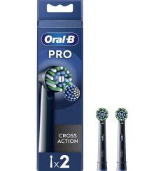 Oral-B PRO Cross Action EB 50RBX-2 náhradné kefky (black), 2ks