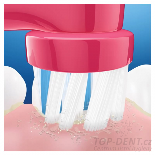 Oral-B Vitality D100 Kids elektrický zubní kartáček FROZEN + KELÍMEK