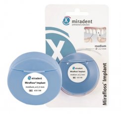 Mirafloss Implant zubná niť 2,2 mm, 50 ks