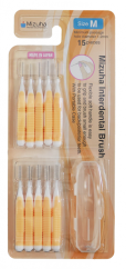 Mizuha mezizubní kartáčky M 1,20 mm (oranžová),15 ks