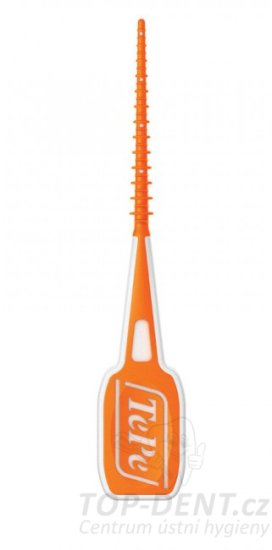TEPE EasyPick dentální párátka XS/S (oranžová) BOX, 200ks