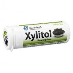 Miradent Xylitol žvýkačky zelený čaj, 30ks