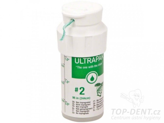 Ultradent Ultrapak CleanCut 2 retrakčné vlákno (zelené), 244cm