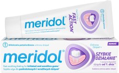 Meridol Fast Action zubná pasta, 75ml