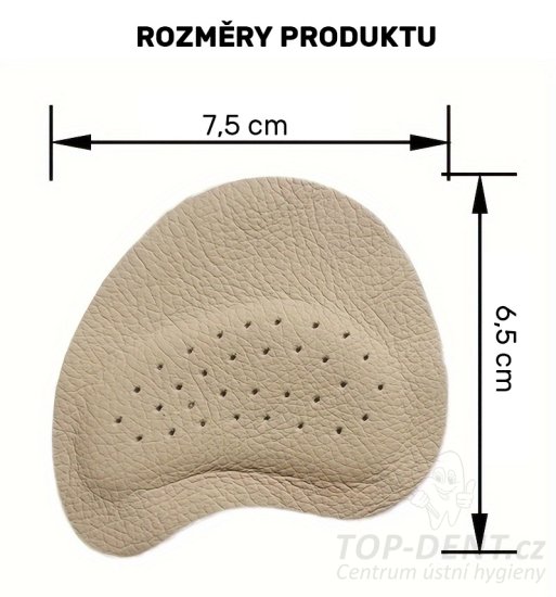Výstelky do bot přední, umělý semiš, 2 ks (béžové)