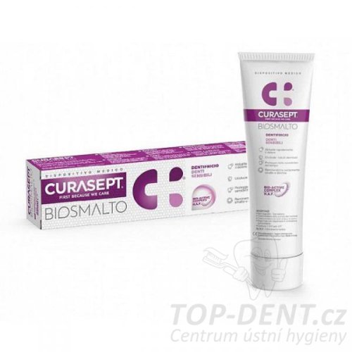 Curasept Biosmalto Sensitive zubní pasta na citlivé zuby, 75ml