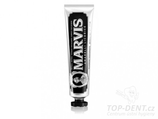MARVIS Amarelli Licorice Mint zubní pasta, 85 ml