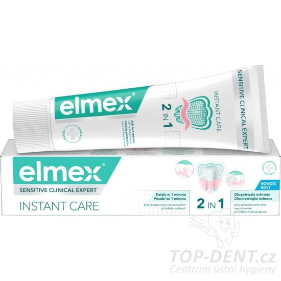 Elmex Sensitive Clinical Expert Instant Care zubní pasta, 75ml
