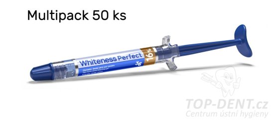 FGM Whiteness Perfect bělící gel FP 16% Multipack, 50x3g