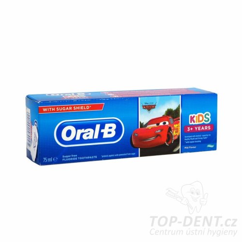 Oral-B KIDS dětská zubní pasta AUTA, 75 ml