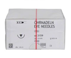 Chirurgické sterilné ihly HS-55, 48 ks — nerez 300