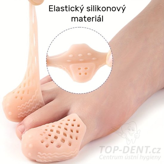 Perforovaný chránič prstů , 2 ks (béžový)