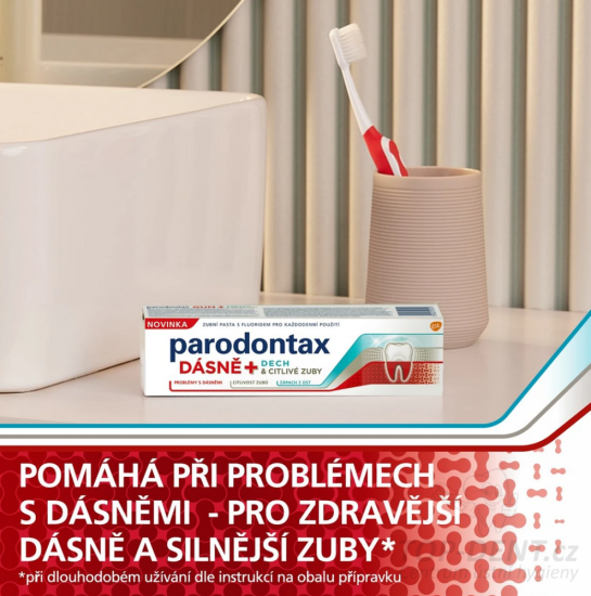 Parodontax Gum+Breath & Sensitivity zubní pasta, 75ml