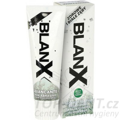 BlanX Whitening bělící zubní pasta se 100% arktickým lišejníkem, 75ml